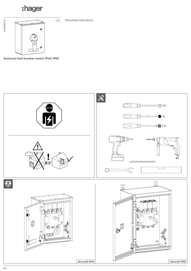 Image Instruction manual en-GB 2024-02-16  | Hager
