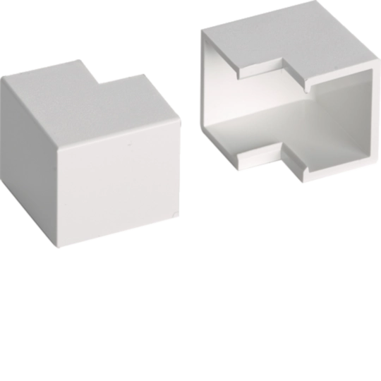 LFC1001539016 - Bolsa 10u ángulo exterior para minicanal LFC 10x15mm blanco RAL9016