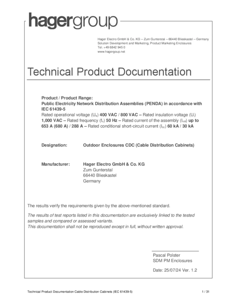 Afbeelding Productgegevensblad en-GB 2024-07-25 | Hager Nederland