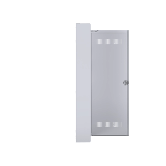 VA602WWH - Hybrid, volta, Aufputz, 24PLE, 2 Montageplatten, Steckdose und Kunststofftür