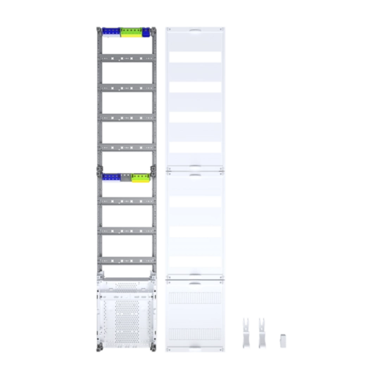 ZU59VT7APZ2 - Verteilerfeld, univers Z, Höhe 1350mm, 7-reihig, 1-feldig, mit APZ unten