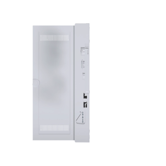 VA602WWH - Hybrid, volta, Aufputz, 24PLE, 2 Montageplatten, Steckdose und Kunststofftür