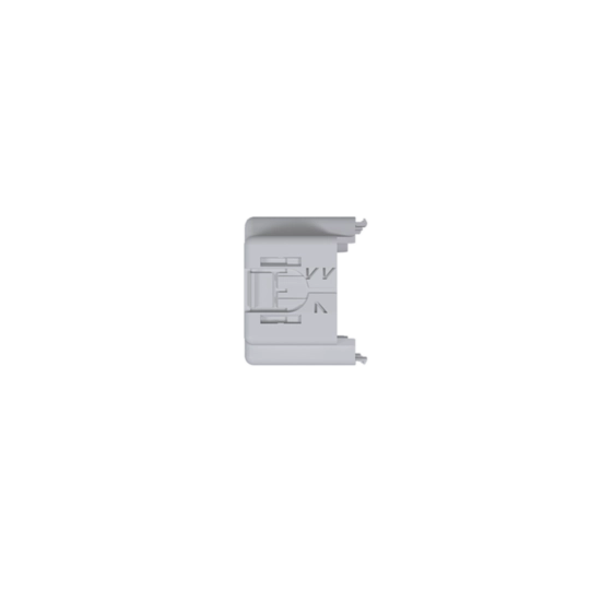 BKGDFLFGR2Q - Boîte d'encastrement pour 2 gang 45x45 et 1 gang FLF Gr. II Transversale
