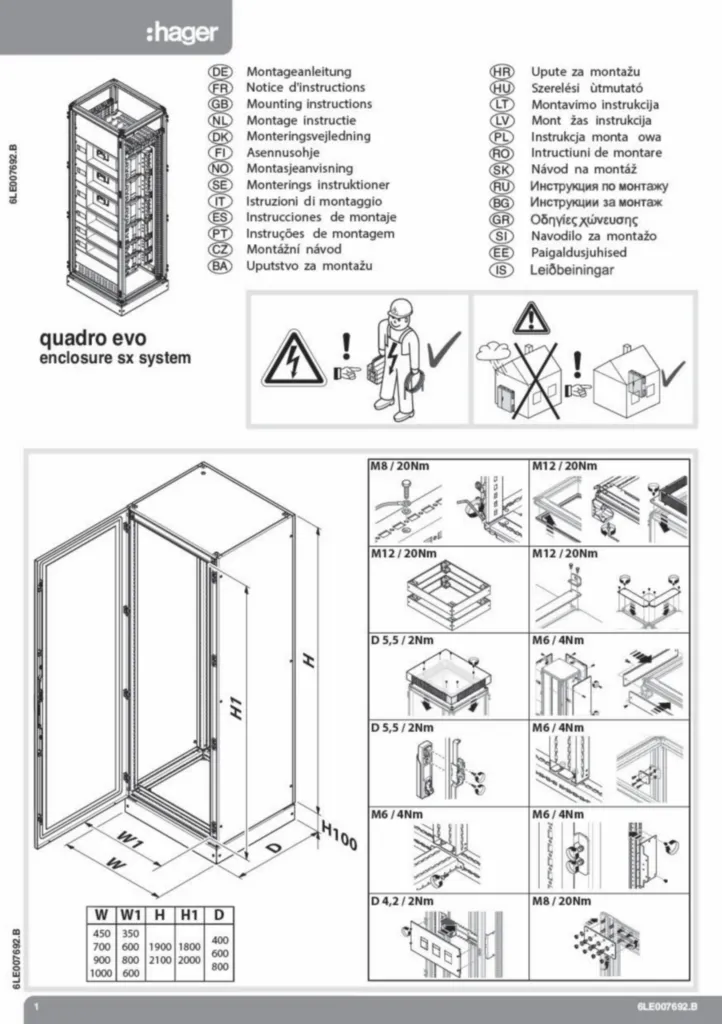 Image Guide d'installation  International 2024-06-05 | Hager France