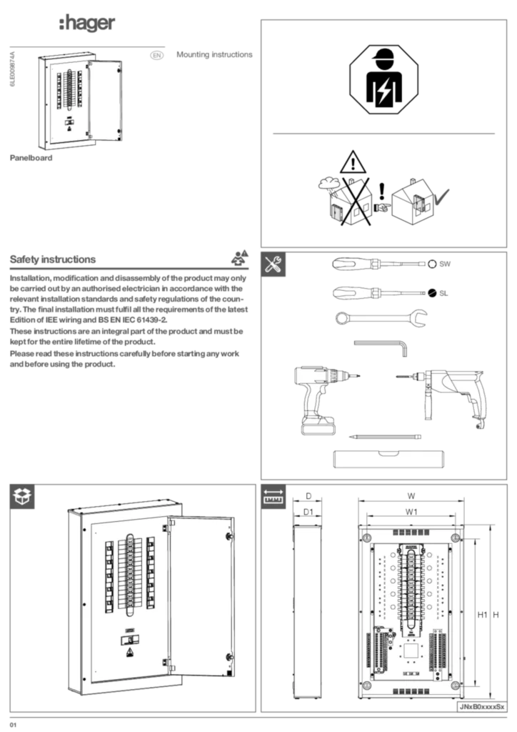 Image Installation manual en-GB 2024-02-16  | Hager