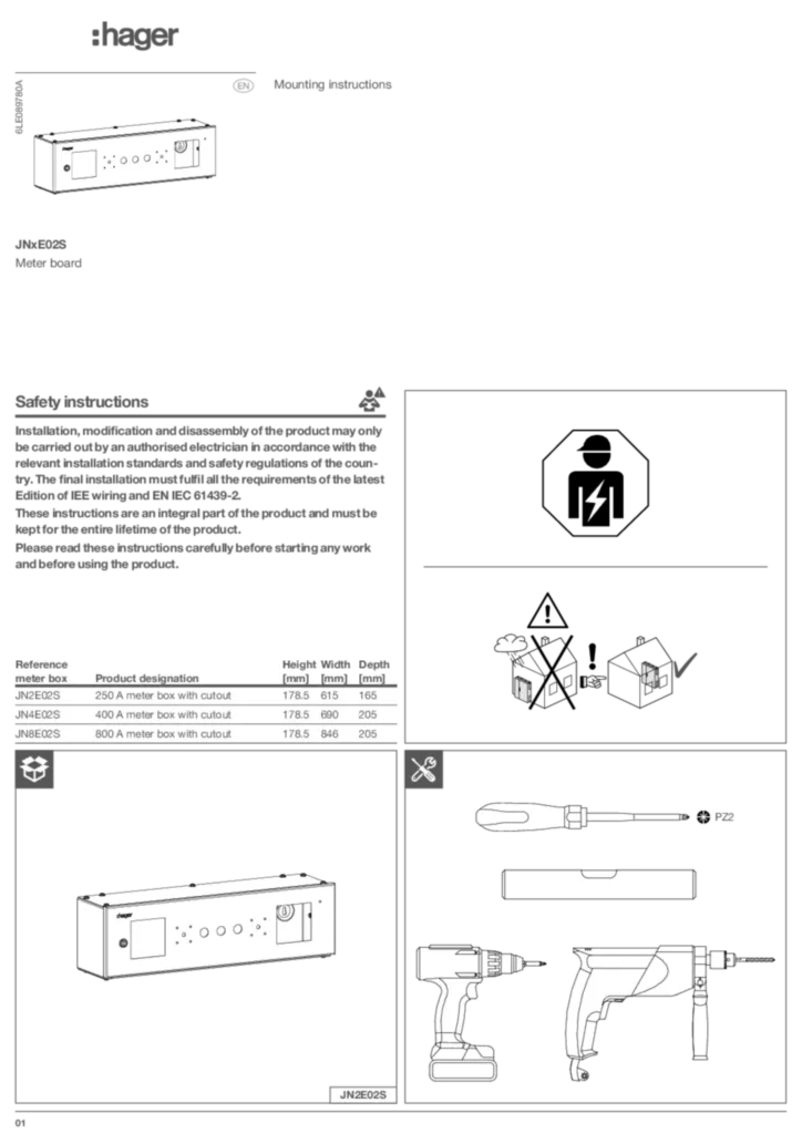 Image Instruction manual en-GB 2022-01-18  | Hager