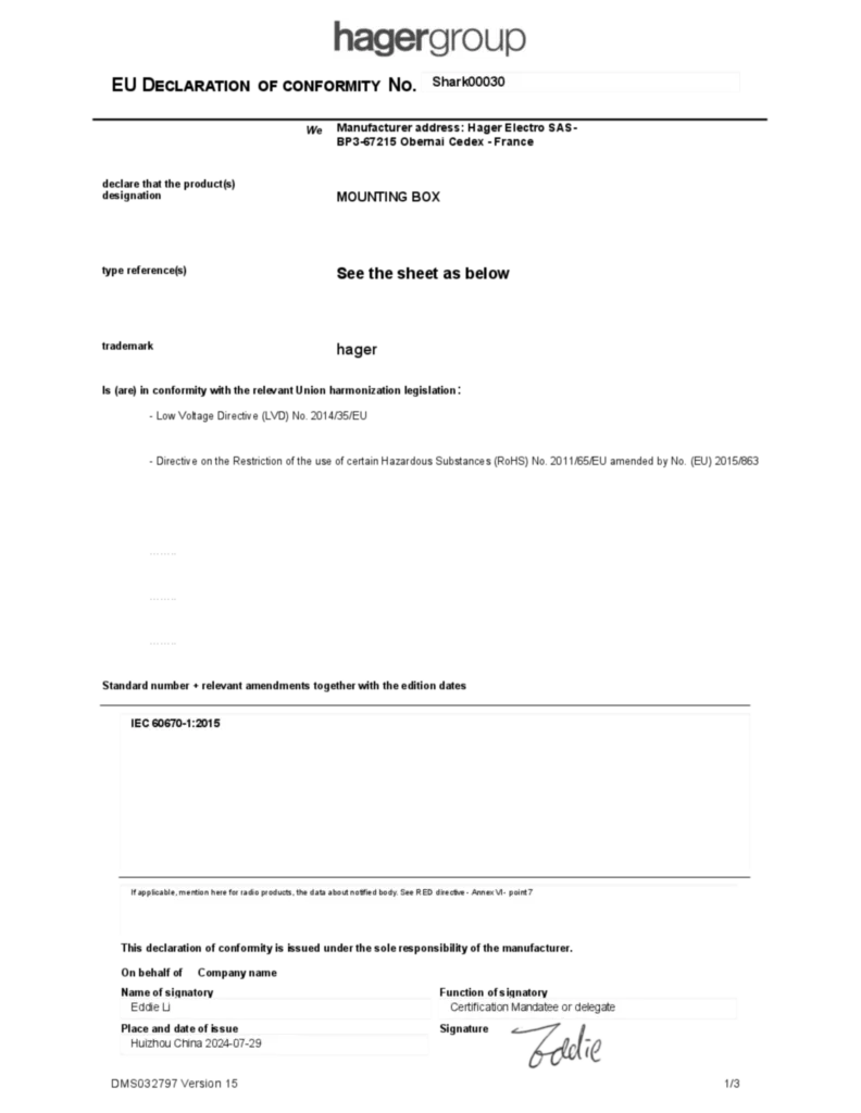 Image Declaration of conformity en-GB 2024-07-29  | Hager