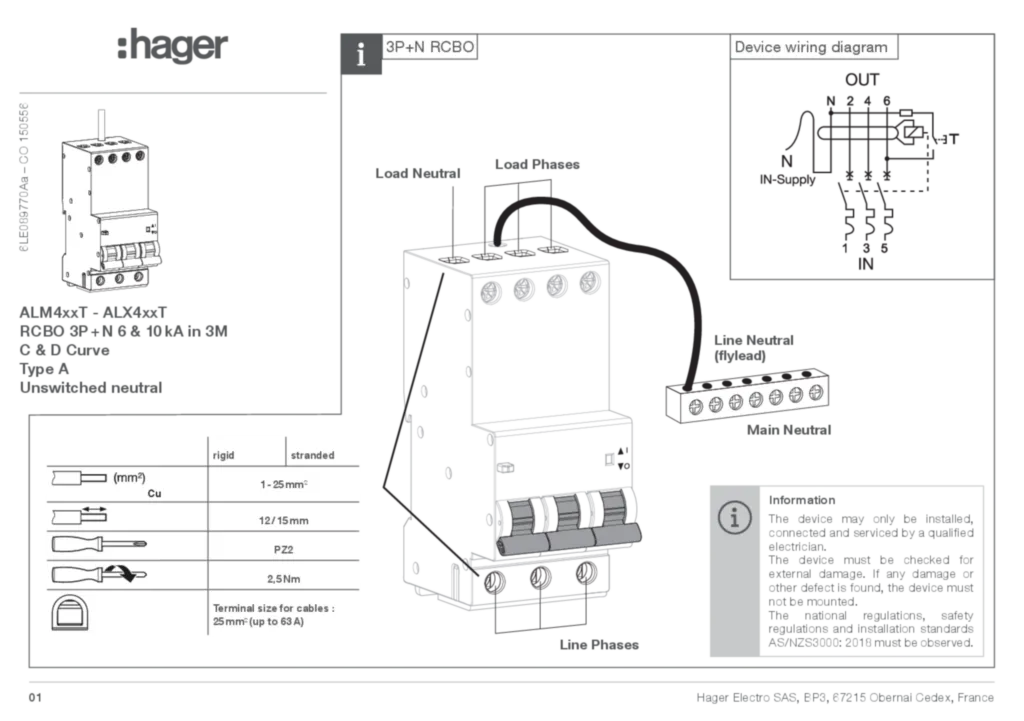 Image Installation manual en-GB 2024-08-29  | Hager Australia