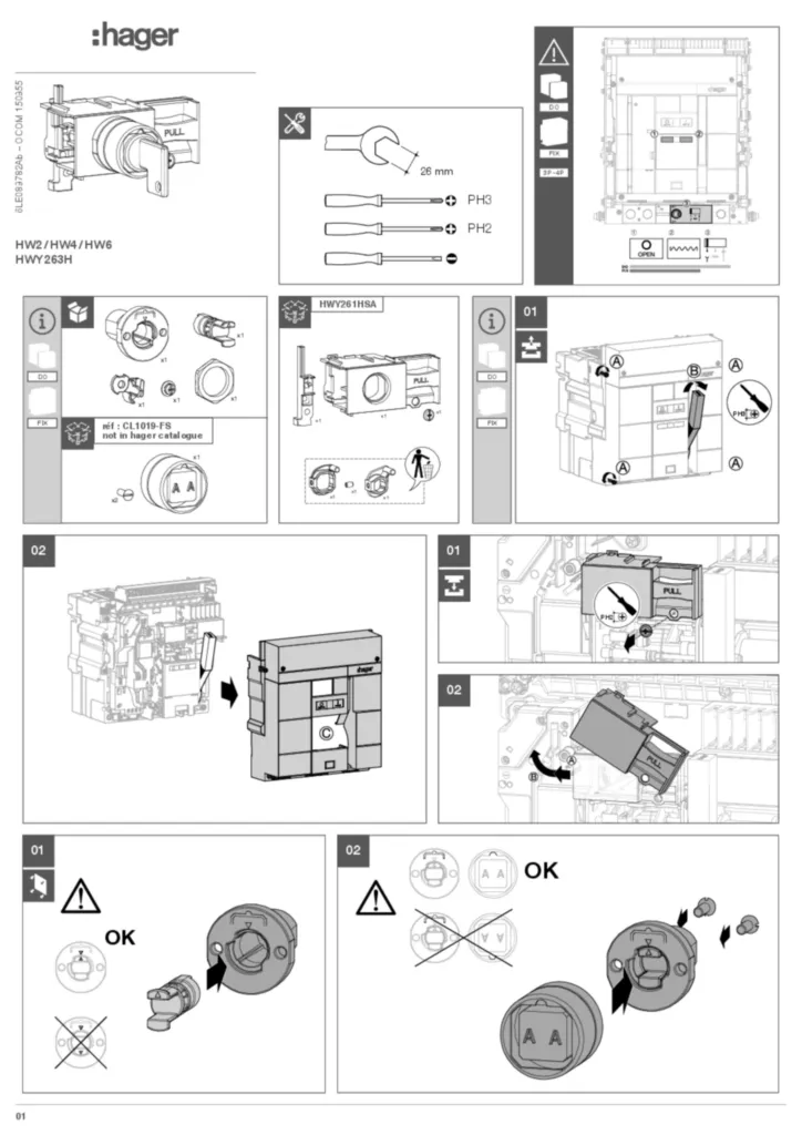 Image Instruction manual International 2024-09-02  | Hager Australia