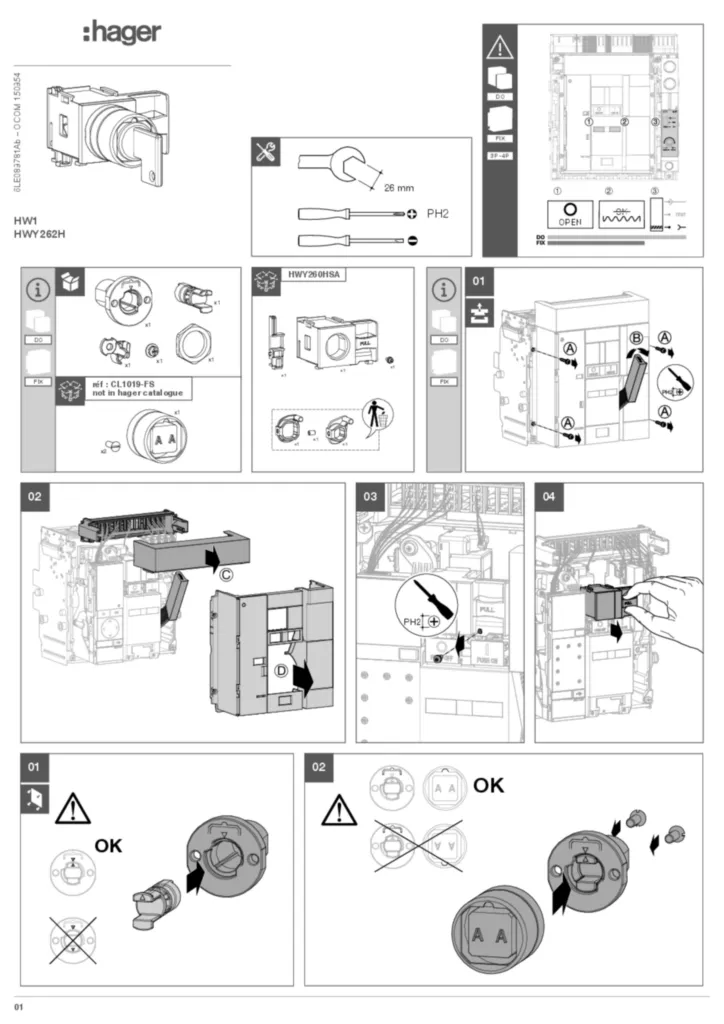 Image Instruction manual International 2024-09-02  | Hager Australia