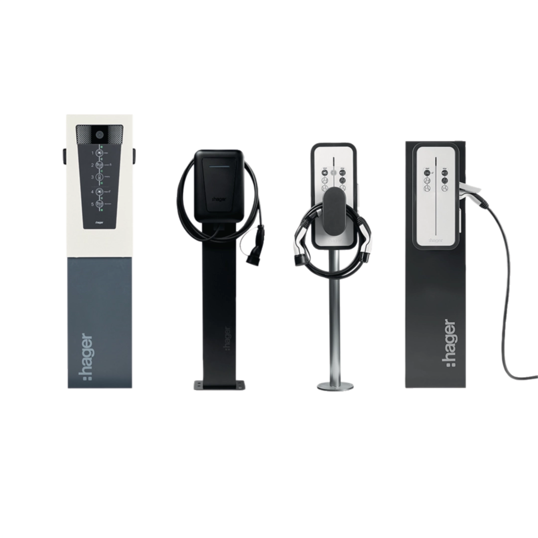 Imagen de categoría de producto Puntos de carga para VE | Hager Spain