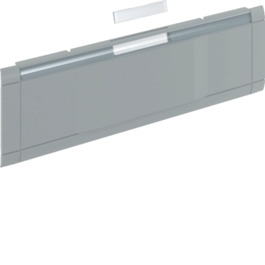 Modularblende GKEV03, OT80, Blind und Beschriftungsfeld, alu