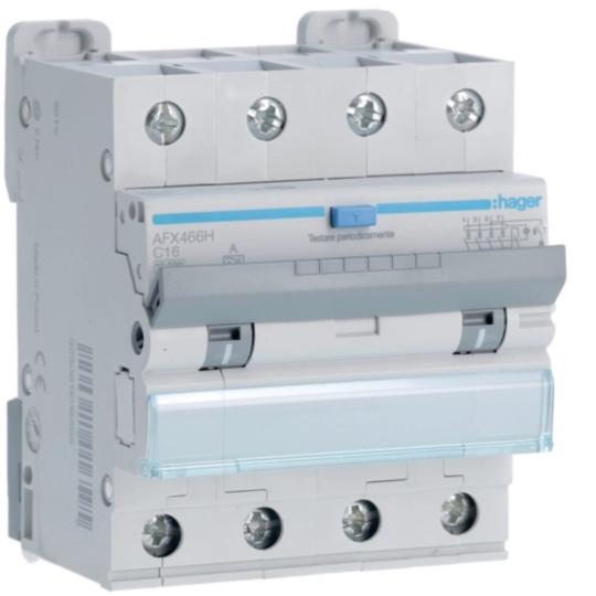 AFX466H - differenziale magn. accessoriabile 4P 300mA - A 16A 10kA C 4 M