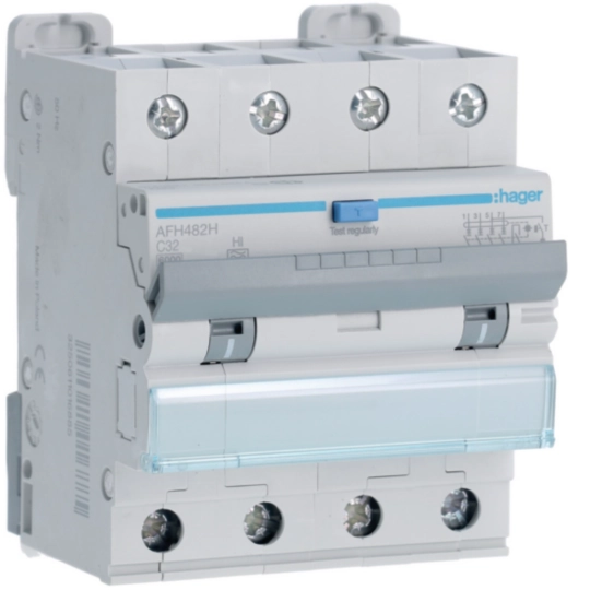 AFH482H - differenziale magn. accessoriabile 4P 300mA - A HI 32A 6kA C 4 M