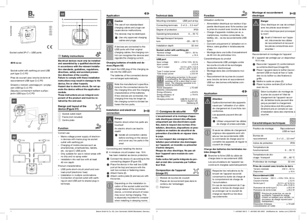 Zdjęcie Instrukcja obsługi fr-FR, de-DE, pl-PL, cs-CZ 2024-10-09 | Hager Polska
