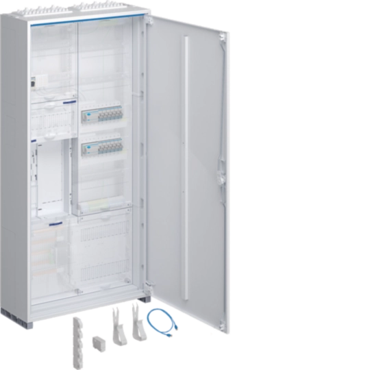 ZB32ET15W3T - Komplettschrank, univers Z, 1 ZP, BKE-I, APZ, VT5, H=1100mm, 2-feld., ESA, REG