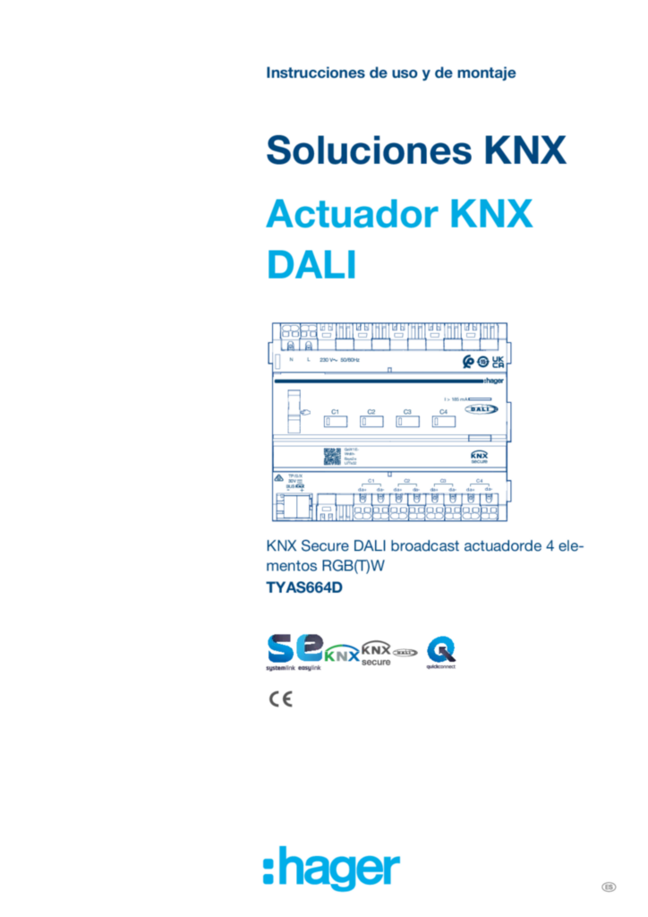 Imagen Manual de instrucciones es-ES 2024-10-08 | Hager España