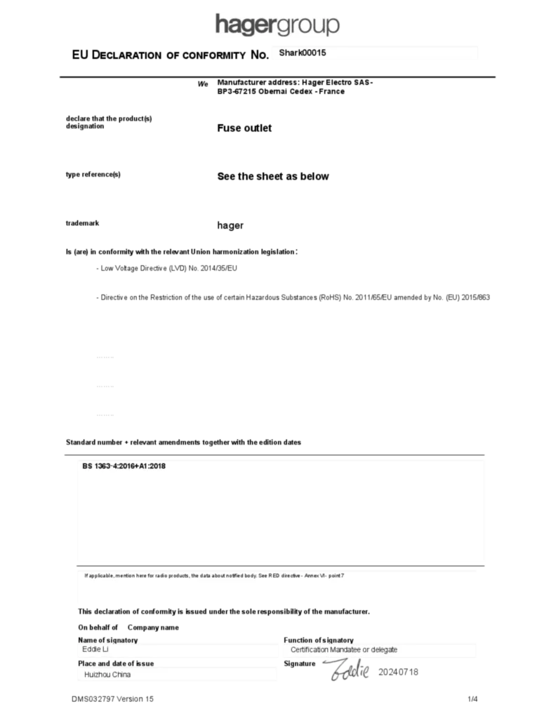 Image Declaration of conformity en-GB 2024-07-18  | Hager