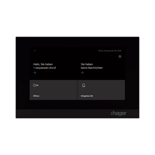intercom - Innen­sta­ti­onen und Zubehör IP über 2Draht-­Technik | Hager DE