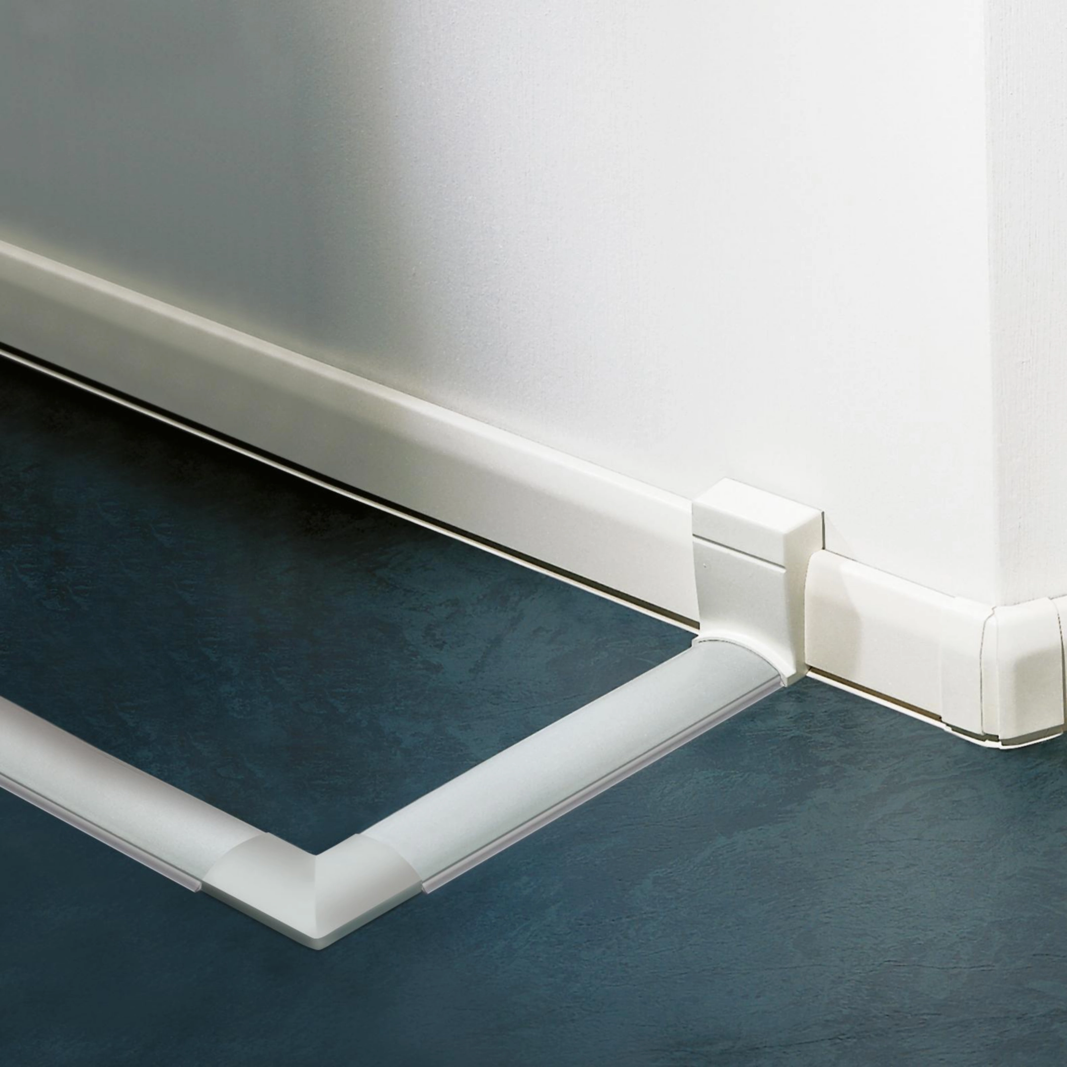 Plafone da Soffitto per Esterno Cubo Branco GU10 Nichel 8x8 cm IP54 ACB