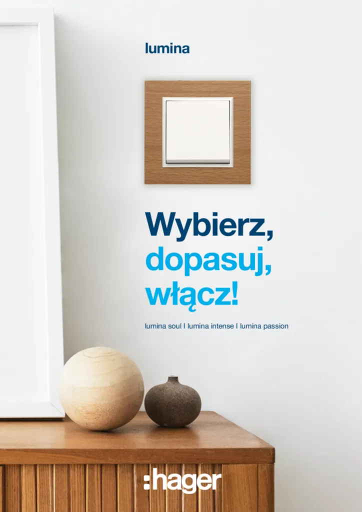 Zdjęcie Lumina, broszura | Hager Polska