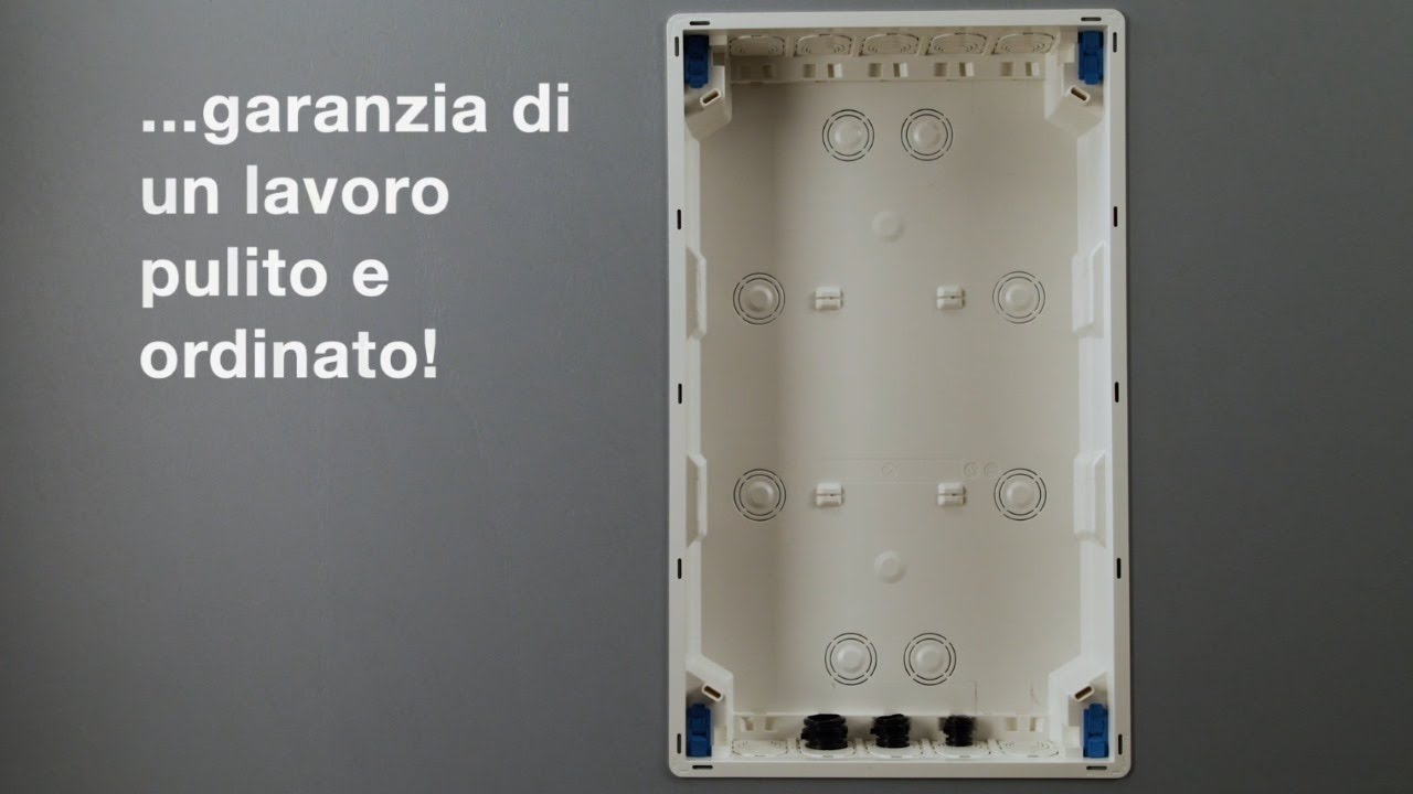 B04926 - Scatola per cartongesso per centralino Pablo Style 24 moduli STY SIC 24 CAR