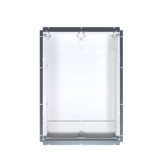 FWU52L - Mauerkasten 120PLE, leer, o.BR und Tür, SKII, Nischenmaße 807x565x115mm