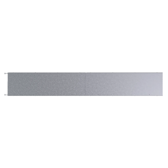 BKBD300801 - Unterteil für Bodenkanal mit Bürstenleiste BKBD 300x80 mit Länge von 2m