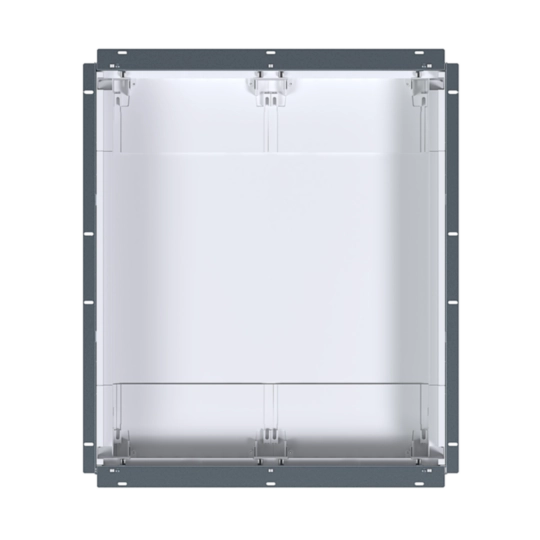 FWU42L - Mauerkasten 96PLE, leer, o.BR und Tür, SKII, Nischenmaße 657x565x115mm