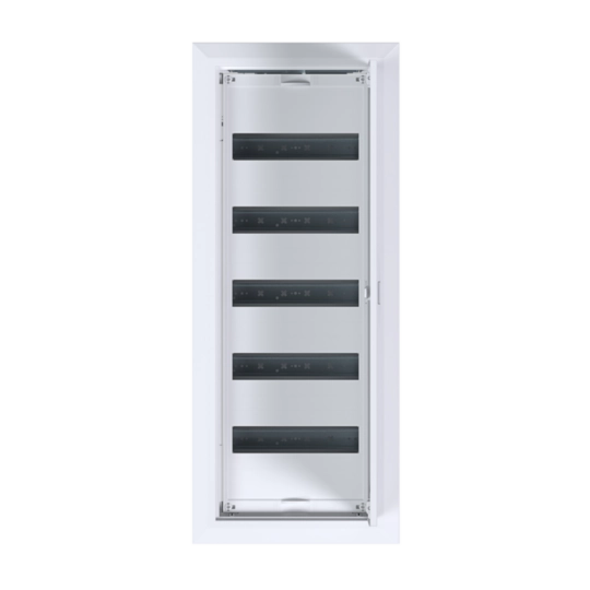 FWU51S1 - Distributeur ENC Hager univers 5-rangées 60UM porte IP30 300×800×110mm