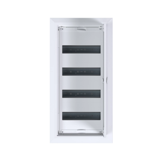 FWU41S1 - Distributeur ENC Hager univers 4-rangées 48UM porte IP30 300×650×110mm