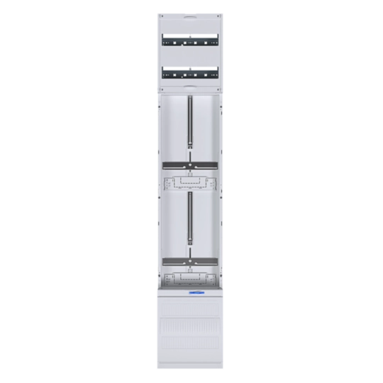 ZU52L - Einbausatz, univers Z, Höhe 1350mm, 2 Zählerplätze, 1-feldig, für Sammelschienen