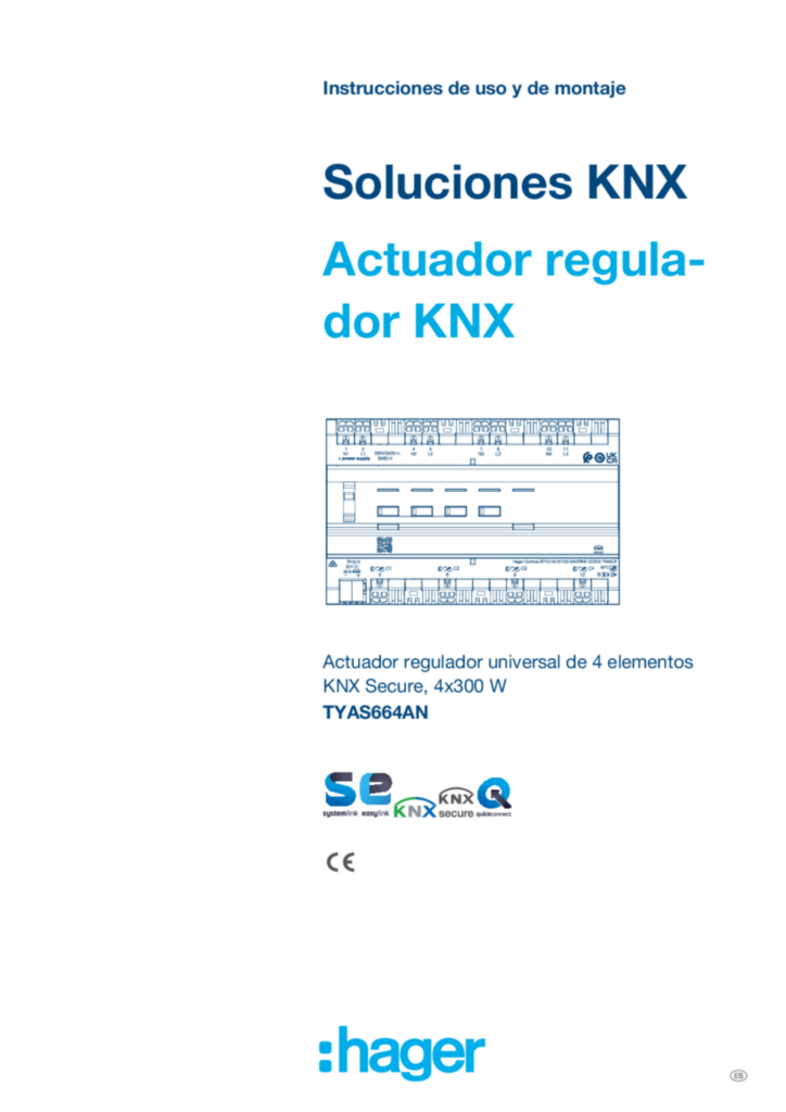 Imagen Manual de instrucciones es-ES 2024-10-31 | Hager España
