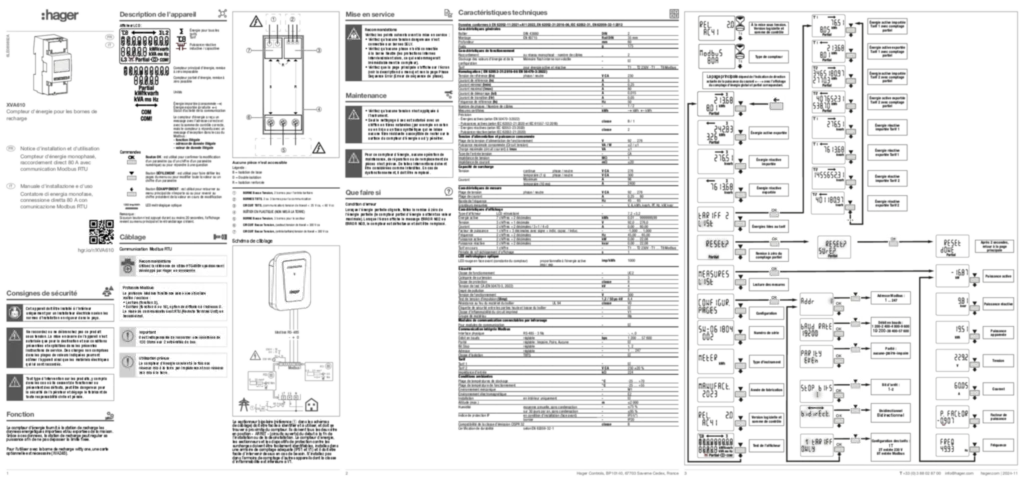 Image Guide d'installation fr-FR, fr-BE, fr-CH, it-IT, it-CH 2024-11-19 | Hager Belgique