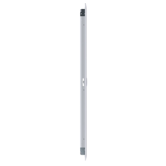 VZ105N - Blendrahmen mit Tür Hager volta 5-reihig 348×880×9mm IP30 reinweiss