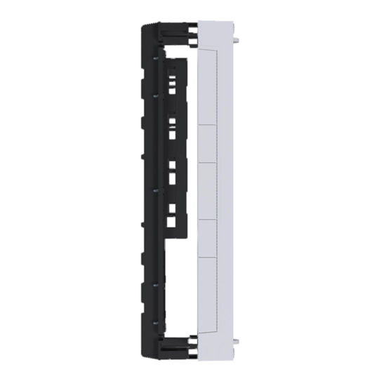 UE31E3B - Baustein, universN, 450x250mm, für 1 Trenner NH2 auf Sammelschienensystem 60mm