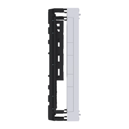 UE32B8N - univers N Podzespół rozstaw 60mm3-pol.8xNH00listw.450x500mmodpływ dół