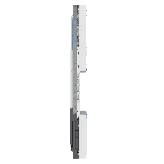 ZK3EL24 - Komplettfeld, univers Z, eHZ, H=1050mm, 4 ZPL., 2-feld, NRW, SH, HH, MV, Avacon