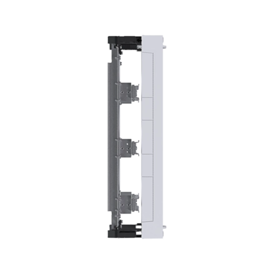 UD31B4 - Baustein, univ.N, 450x250mm, Reiheneinbaugeräte, waag., 3x12 PLE, m. PE/N-Klemme