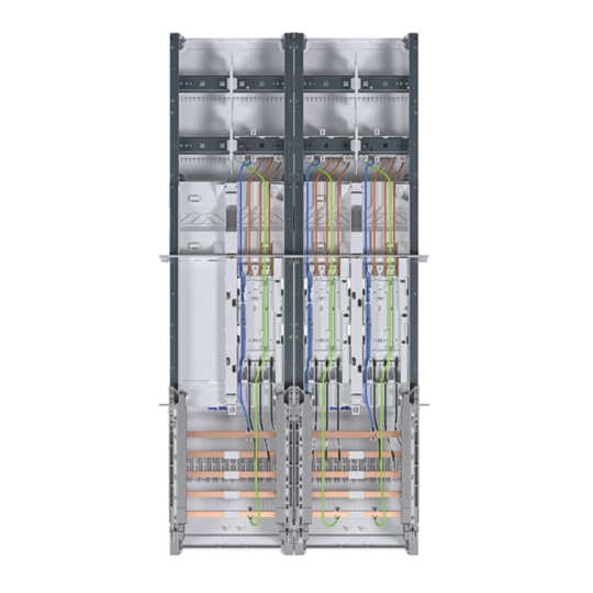 ZK3EZ18N - Komplettfeld, univers Z, 1050mm, 3 Zählerplätze, eHz, DSS,2-feld, Ausf. VEW-Saar