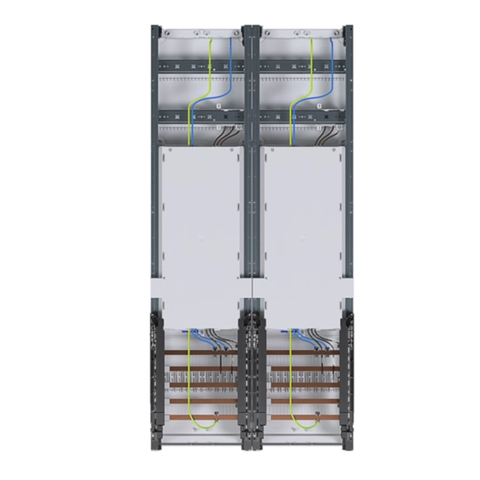 ZK33W3N - Komplettfeld, univers Z, 2 Zählerplätze, 2-feldig, mit Zählersteckklemme