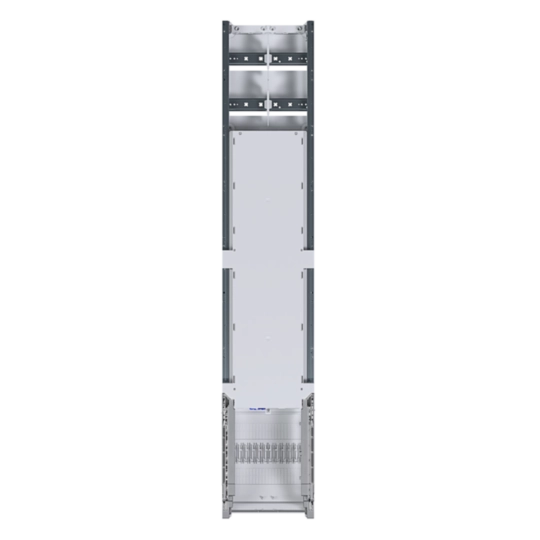 ZU52L - Einbausatz, univers Z, Höhe 1350mm, 2 Zählerplätze, 1-feldig, für Sammelschienen