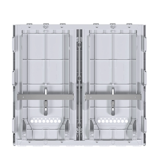 UG32S3 - Zählertragplatte Hager univers N für 2 Zähler 500×450mm