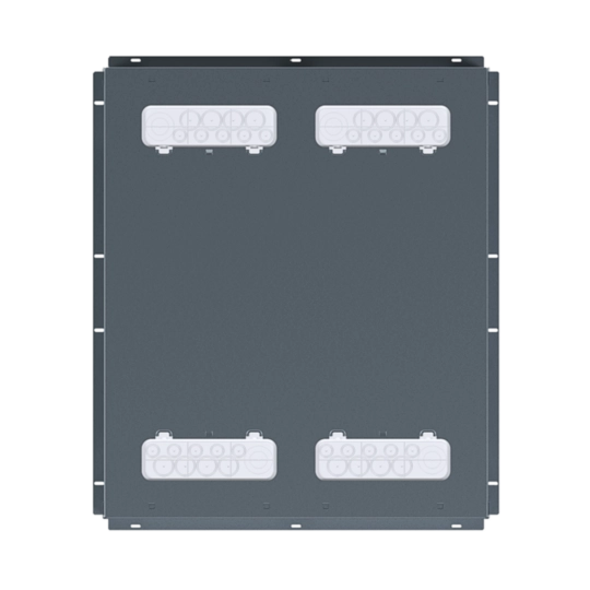 FWU42L - Mauerkasten 96PLE, leer, o.BR und Tür, SKII, Nischenmaße 657x565x115mm