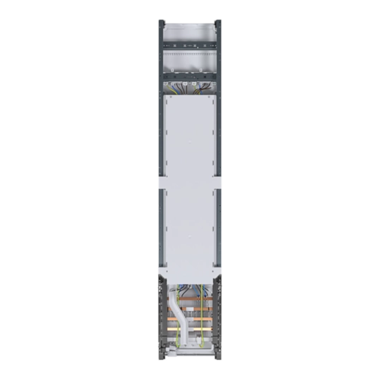 ZH52U3N - Komplettfeld, univers Z, 1350 mm, 2 Zählerplätze, 1-feldig, Ausführung Bayern