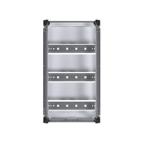 UD31B4 - Baustein, univ.N, 450x250mm, Reiheneinbaugeräte, waag., 3x12 PLE, m. PE/N-Klemme