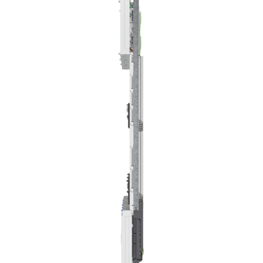 ZL53W8N - Komplettfeld, univers Z, 1350mm, 6 Zählerplätze, 3-feldig, mit Zählersteckklemme