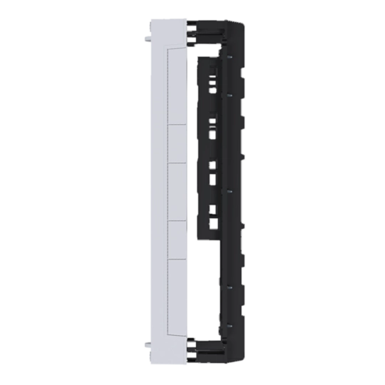 UE31E2B - Baustein, universN, 450x250mm, für 2 Trenner NH00 auf Sammelschienensystem 60mm