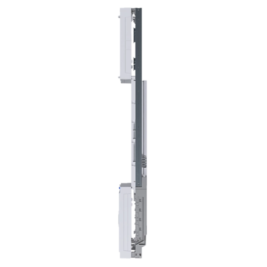 ZU32L - Einbausatz, univers Z, Höhe 1050 mm, 1 Zählerplatz, 1-feldig, für Sammelschienen