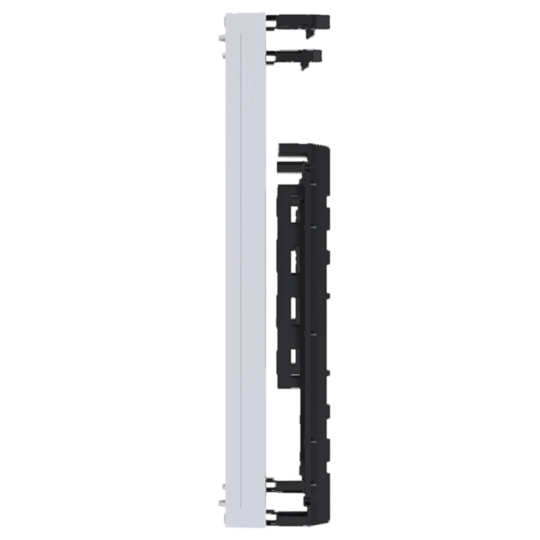 UE42B8N - univers N Podzespół rozstaw 60mm 3-pol. 8xNH00 listwowe 600x500mm odpływ góra